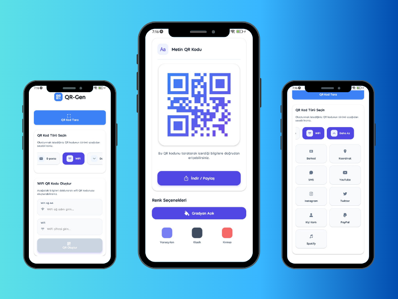 QR-Gen | QR Code Generator ekran görüntüsü